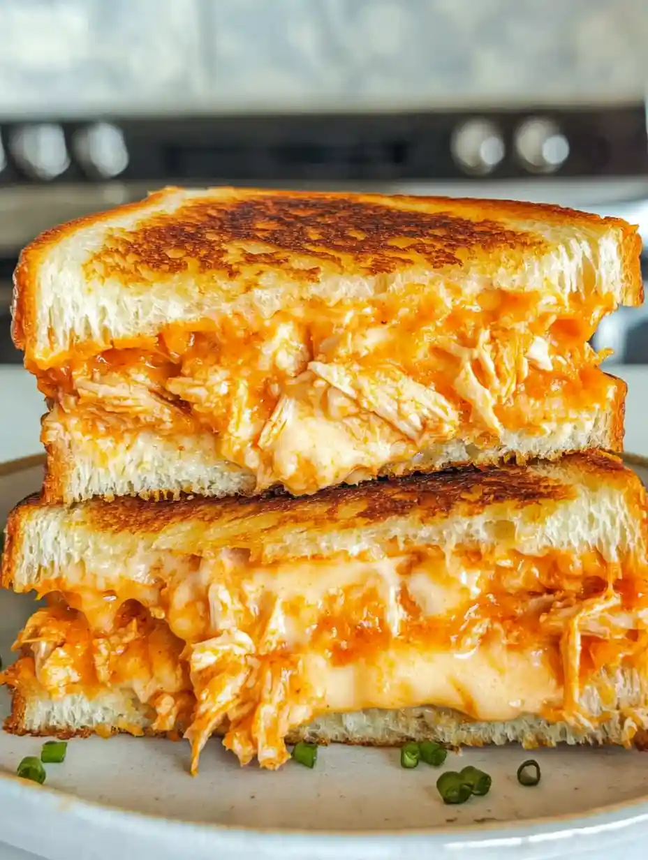 Buffalo Chicken Grillkäse