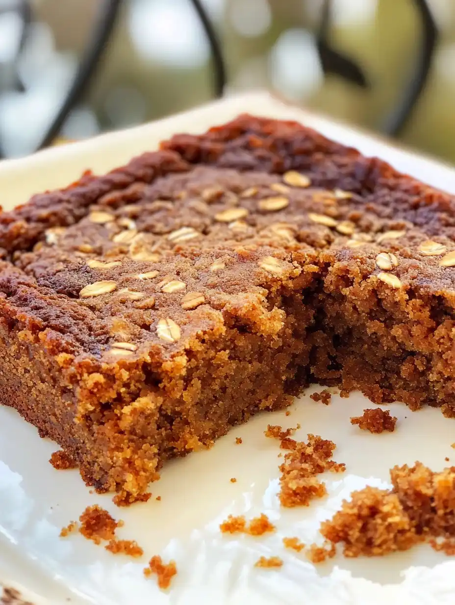 Einfacher Mehlfreier Haferflocken-Karottenkuchen