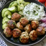 Griechische Putenfleischbällchen mit