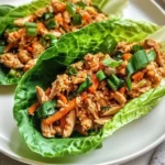 Thai-Hähnchen-Salatwraps