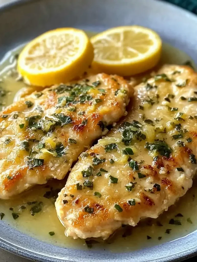 Hähnchen-Piccata mit Zitronensauce