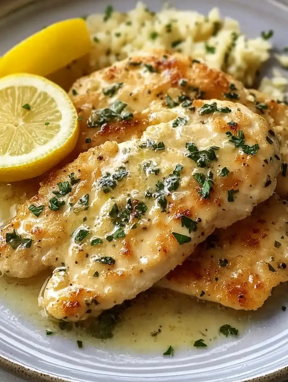 Hähnchen-Piccata mit Zitronensauce