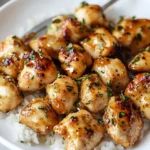 Honig-Knoblauch-Hähnchenstücke