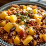 Slow Cooker Cowboy-Kasserolle