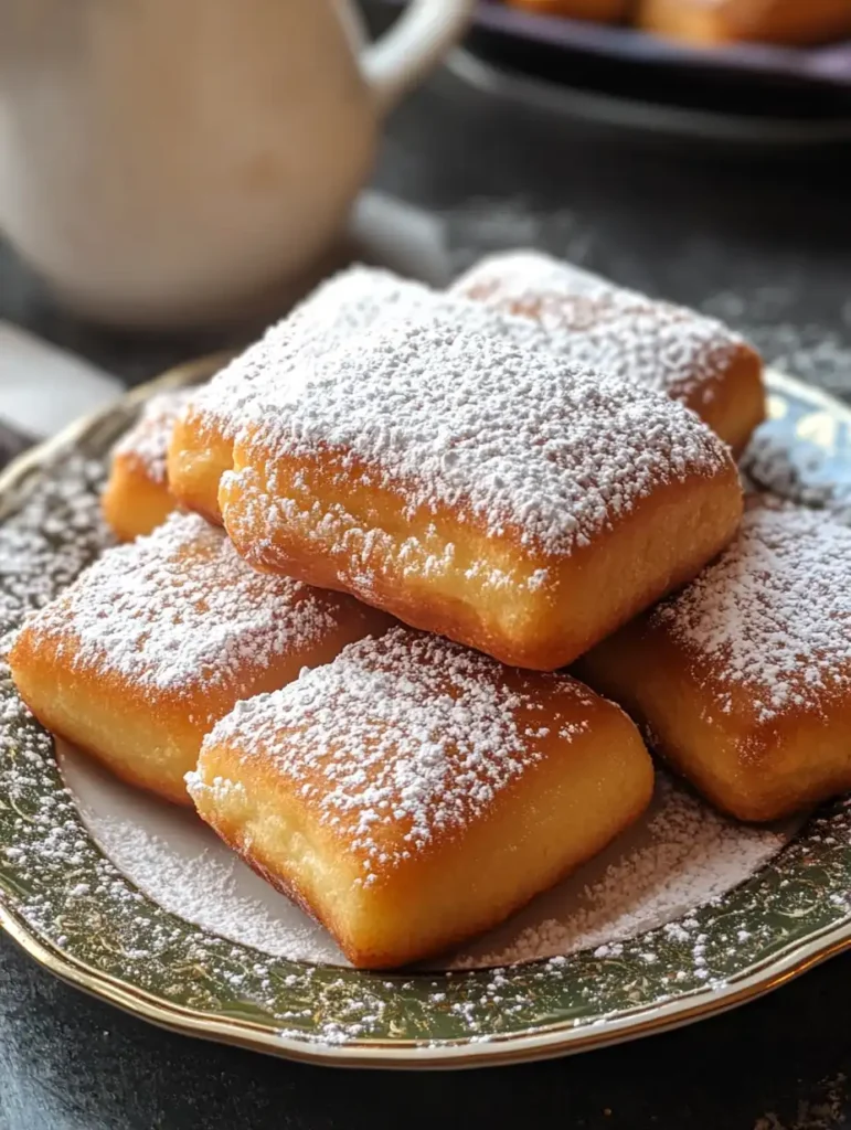 Vanille-Französische Beignets