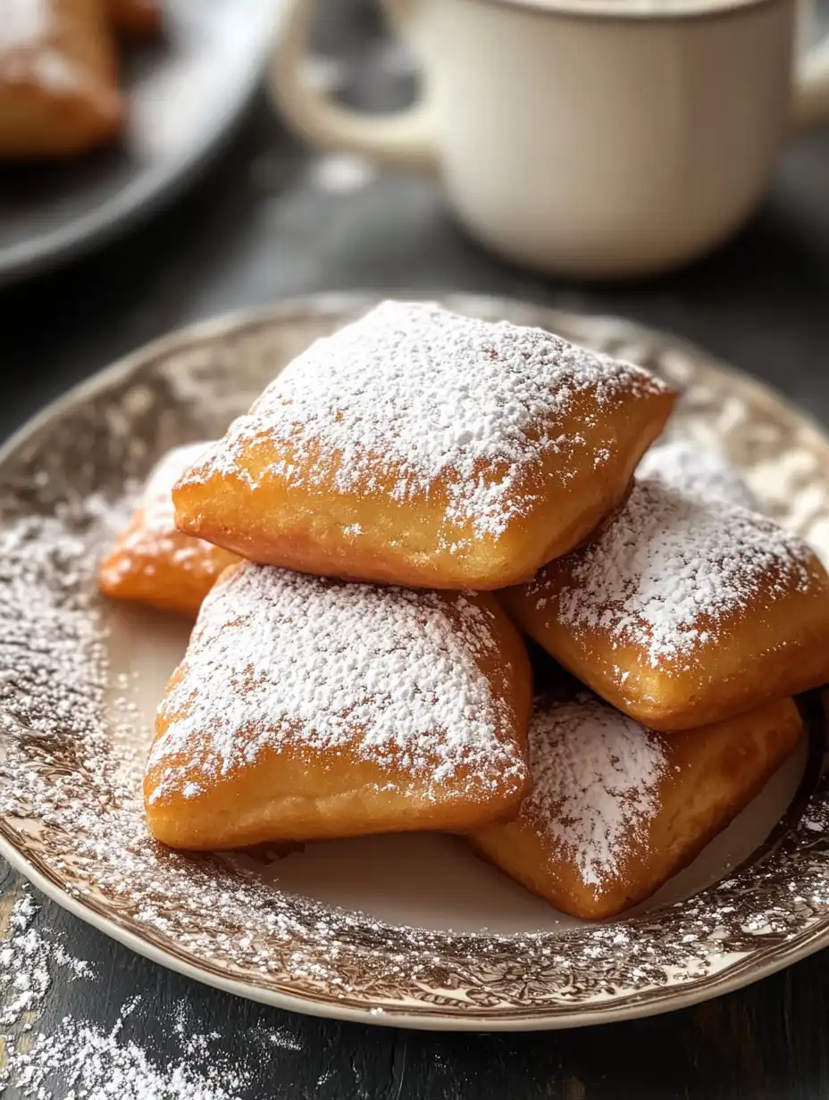 Vanille-Französische Beignets