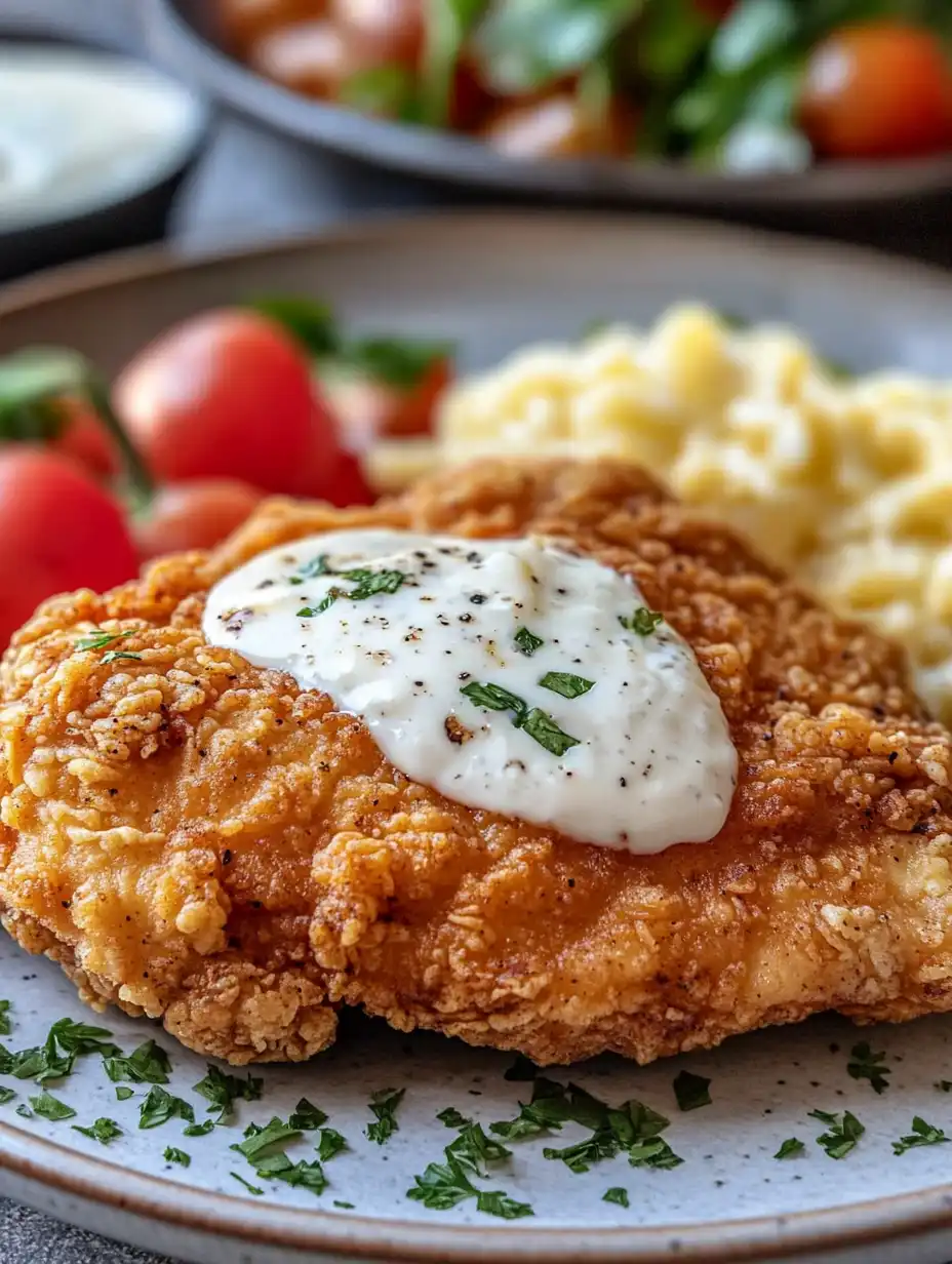 Knusprig frittiertes Hähnchen